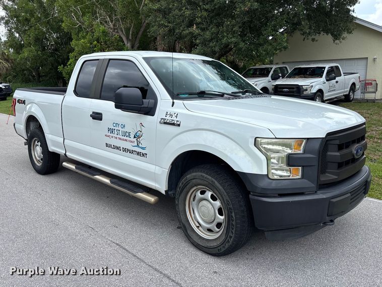 image for item DU6266 2016 Ford F150 Ext. Cab pickup truck