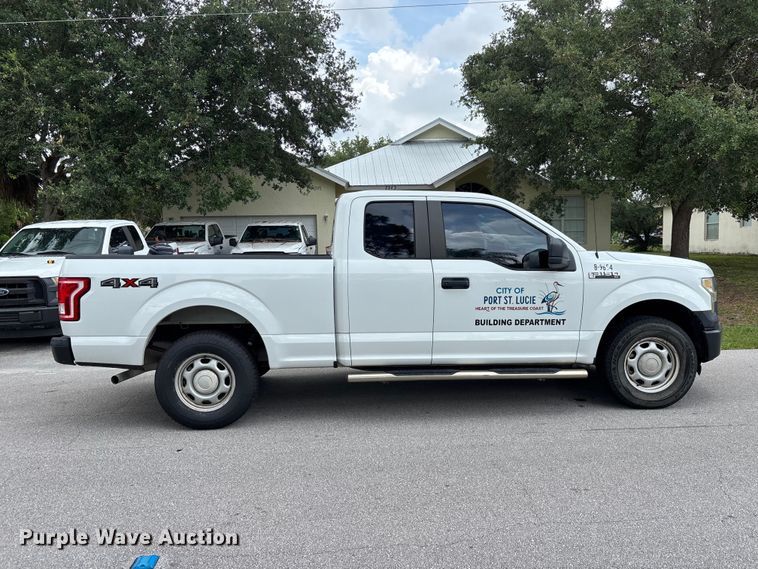 image for item DU6266 2016 Ford F150 Ext. Cab pickup truck