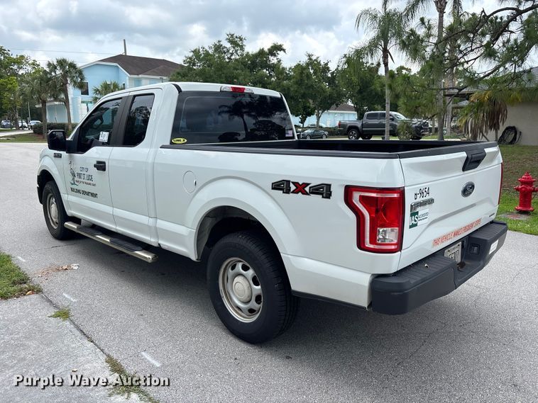 image for item DU6266 2016 Ford F150 Ext. Cab pickup truck