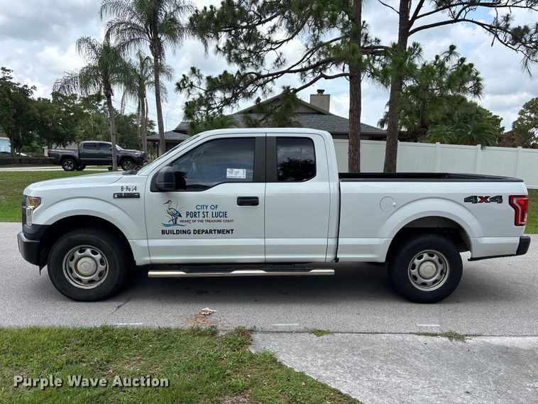 image for item DU6266 2016 Ford F150 Ext. Cab pickup truck