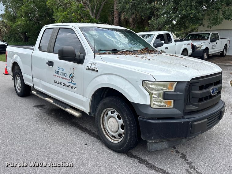 image for item DU6267 2017 Ford F-150 Ext. Cab pickup truck