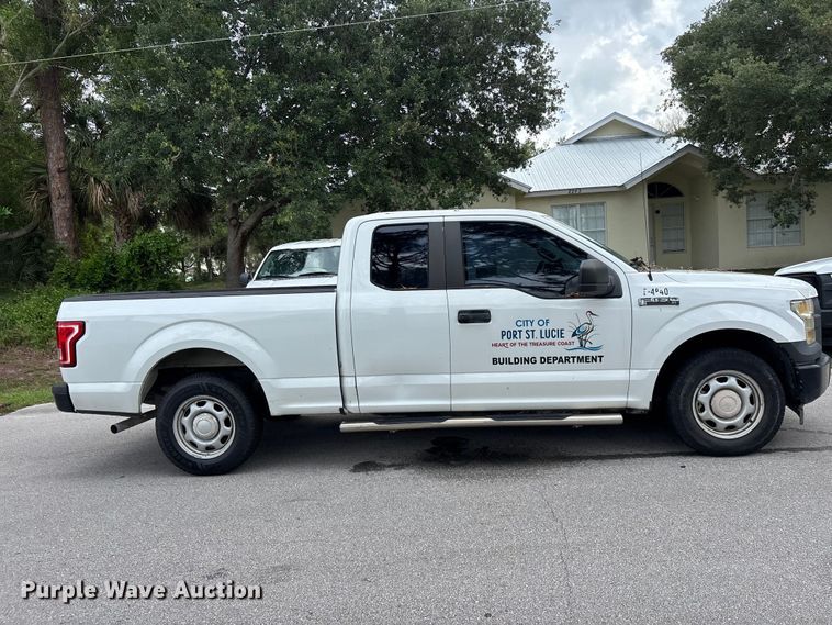 image for item DU6267 2017 Ford F-150 Ext. Cab pickup truck