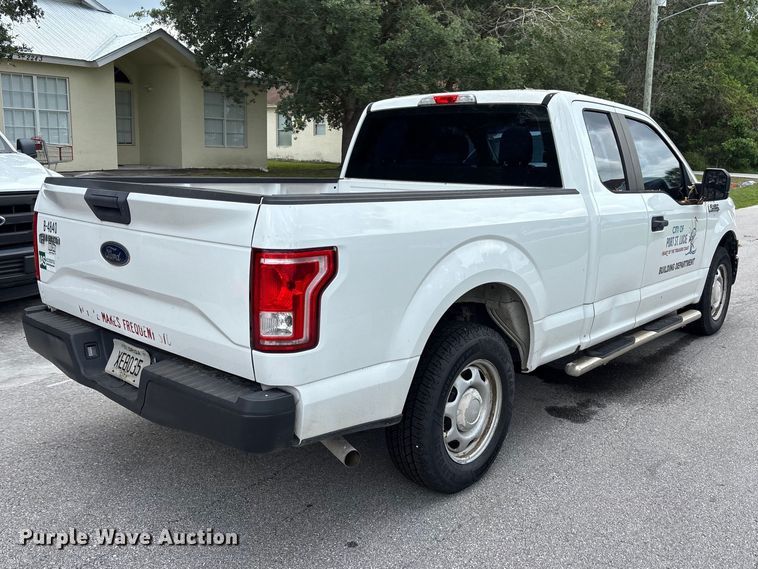image for item DU6267 2017 Ford F-150 Ext. Cab pickup truck