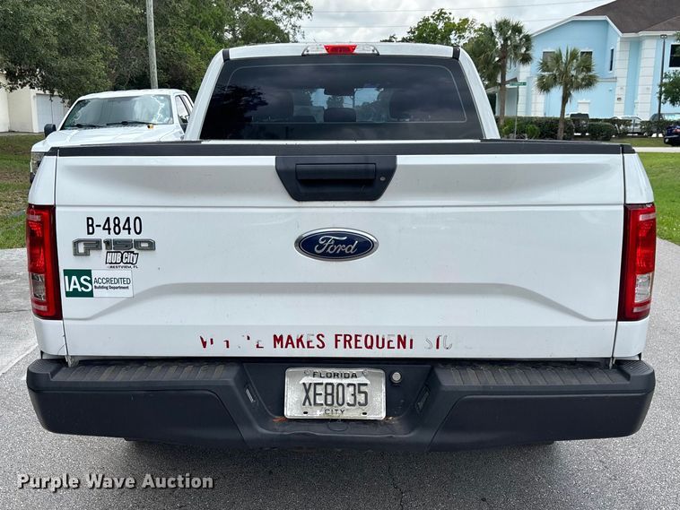 image for item DU6267 2017 Ford F-150 Ext. Cab pickup truck