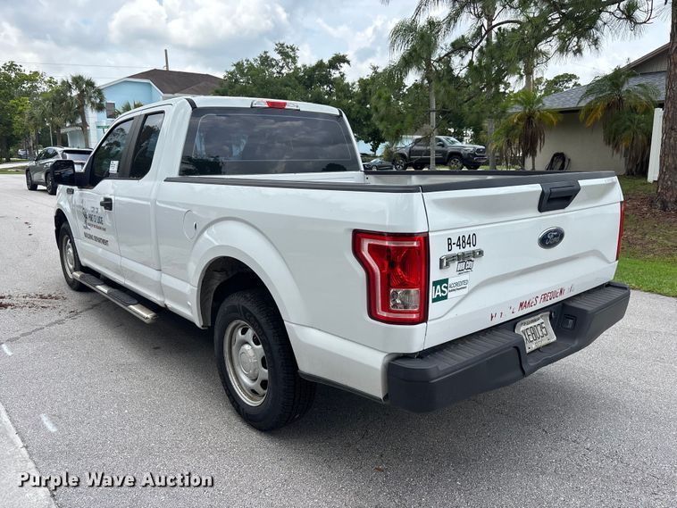 image for item DU6267 2017 Ford F-150 Ext. Cab pickup truck