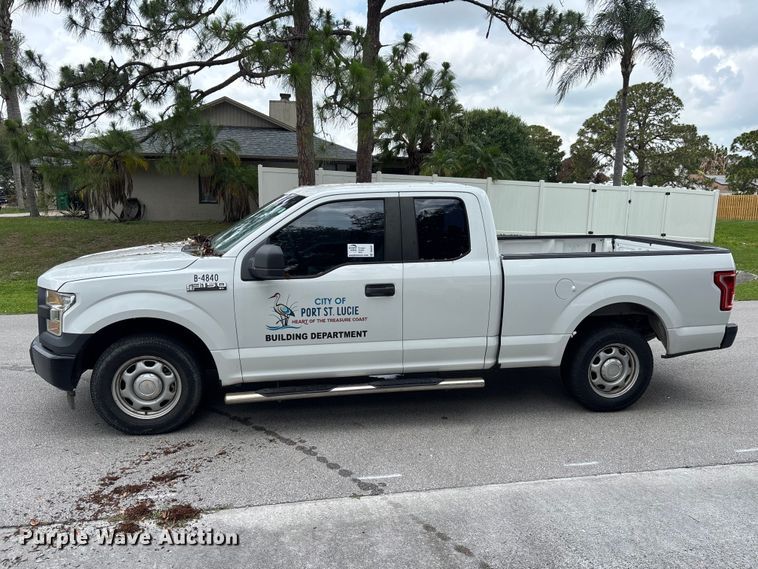 image for item DU6267 2017 Ford F-150 Ext. Cab pickup truck