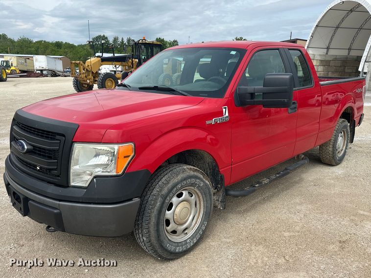 image for item DV0907 2014 Ford F150 XL Ext. Cab pickup truck