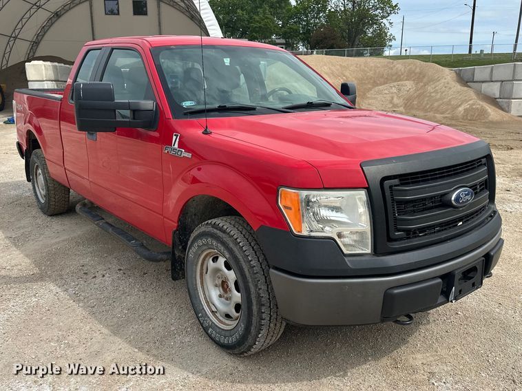 image for item DV0907 2014 Ford F150 XL Ext. Cab pickup truck