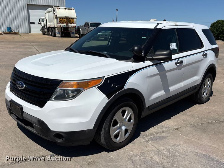 image for item DV4328 2013 Ford Explorer Police Interceptor SUV