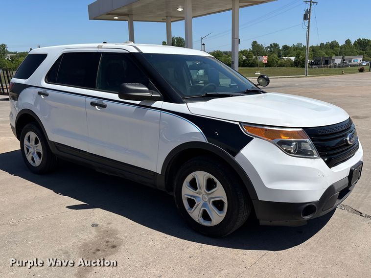 image for item DV4328 2013 Ford Explorer Police Interceptor SUV