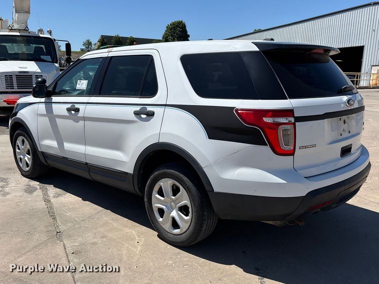 image for item DV4328 2013 Ford Explorer Police Interceptor SUV