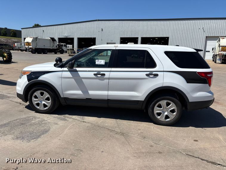 image for item DV4328 2013 Ford Explorer Police Interceptor SUV
