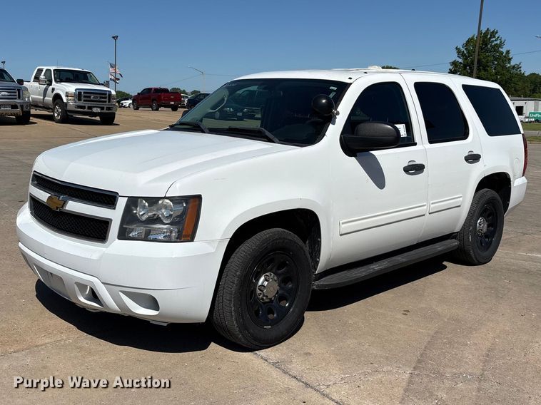 image for item DV4329 2013 Chevrolet Tahoe Police SUV