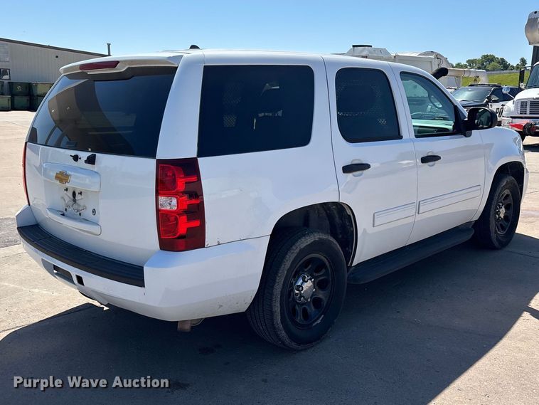image for item DV4329 2013 Chevrolet Tahoe Police SUV