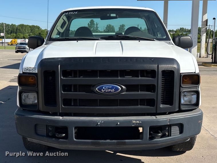 image for item DV4335 2008 Ford F250 Super Duty utility bed pickup truck