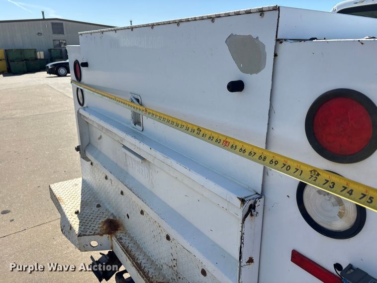image for item DV4335 2008 Ford F250 Super Duty utility bed pickup truck