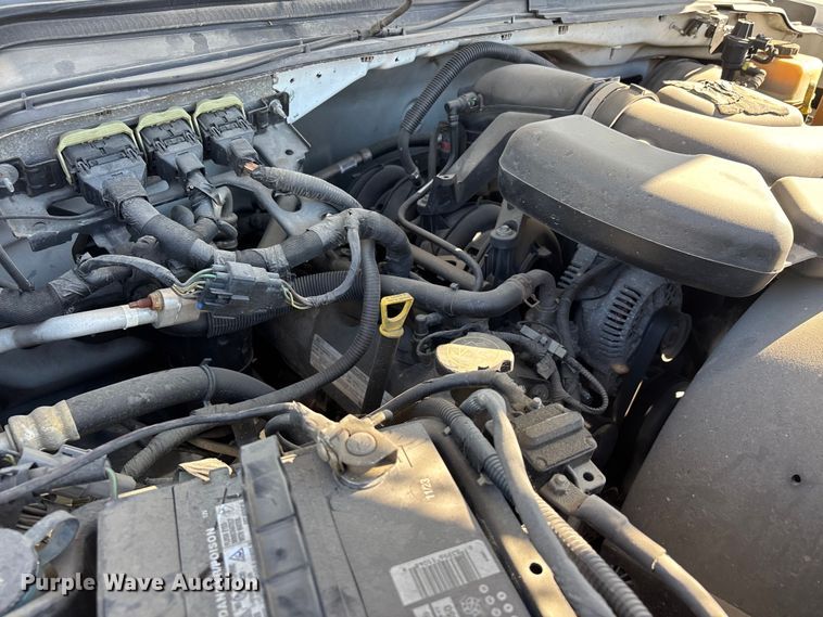 image for item DV4335 2008 Ford F250 Super Duty utility bed pickup truck