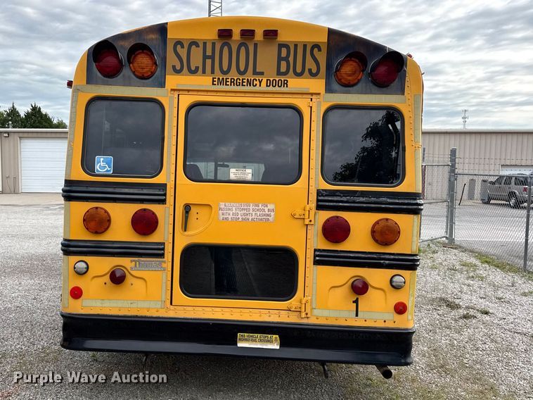 image for item DZ4458 2001 GMC Savana school bus