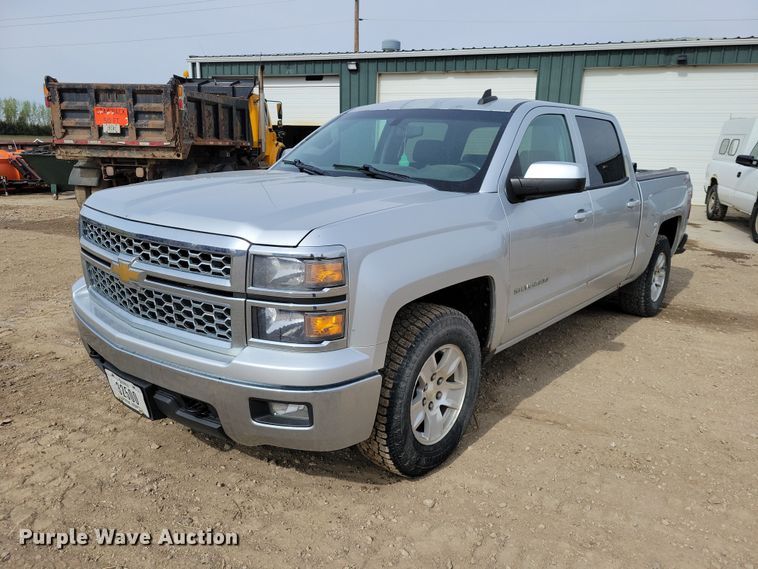 image for item DZ7091 2015 Chevrolet Silverado 1500 Crew Cab pickup truck