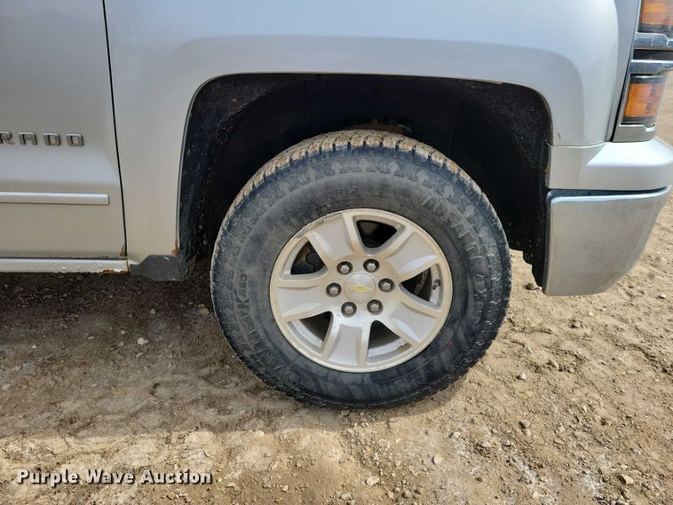 image for item DZ7091 2015 Chevrolet Silverado 1500 Crew Cab pickup truck