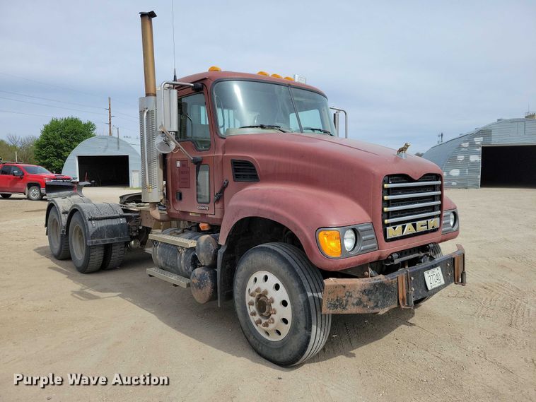 image for item DZ7097 2004 Mack CV713 semi truck