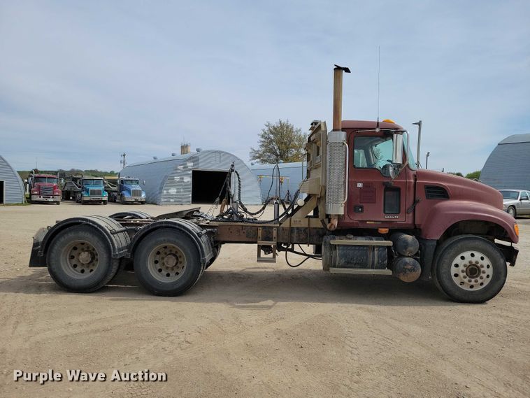image for item DZ7097 2004 Mack CV713 semi truck