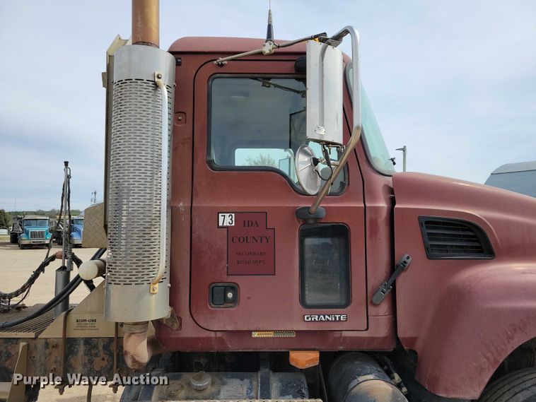 image for item DZ7097 2004 Mack CV713 semi truck