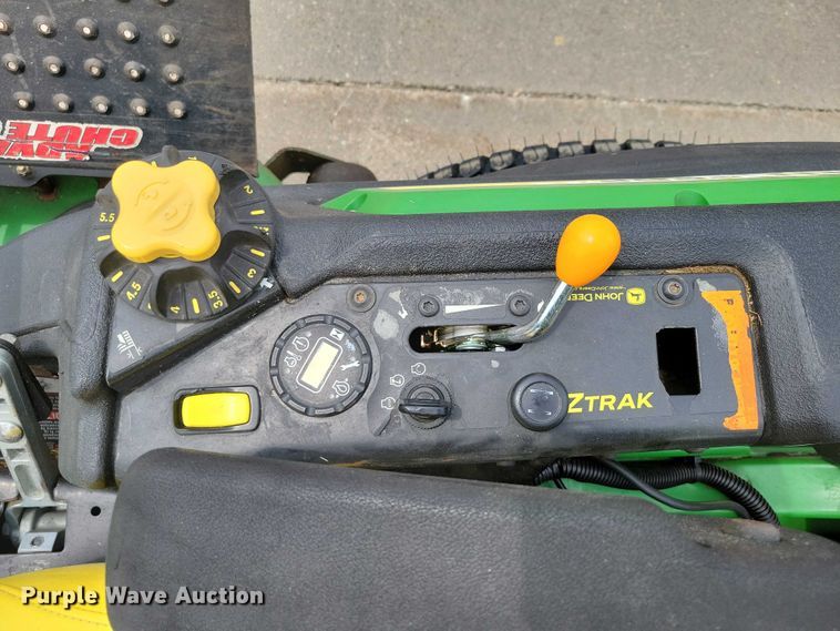 image for item DZ7120 2015 John Deere  Z970R ZTR lawn mower