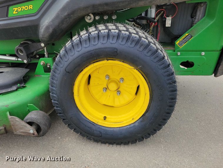 image for item DZ7120 2015 John Deere  Z970R ZTR lawn mower