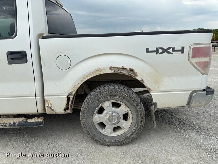 image for item EA2343 2010 Ford F150 Crew Cab pickup truck