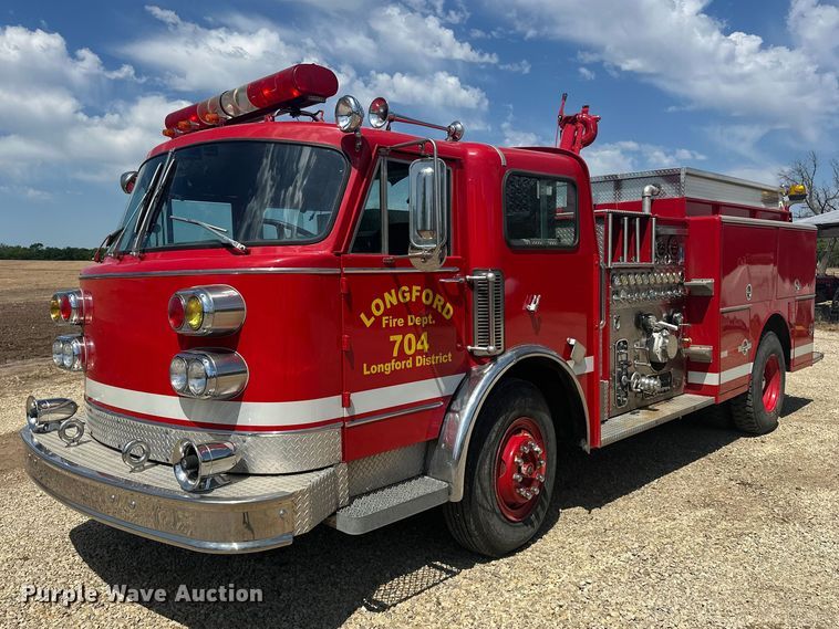 image for item EA4866 1984 American LaFrance fire truck