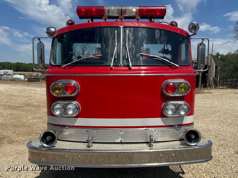 image for item EA4866 1984 American LaFrance fire truck