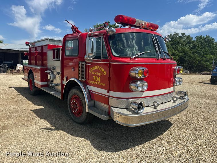 image for item EA4866 1984 American LaFrance fire truck