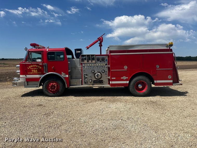image for item EA4866 1984 American LaFrance fire truck