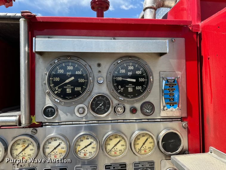 image for item EA4866 1984 American LaFrance fire truck