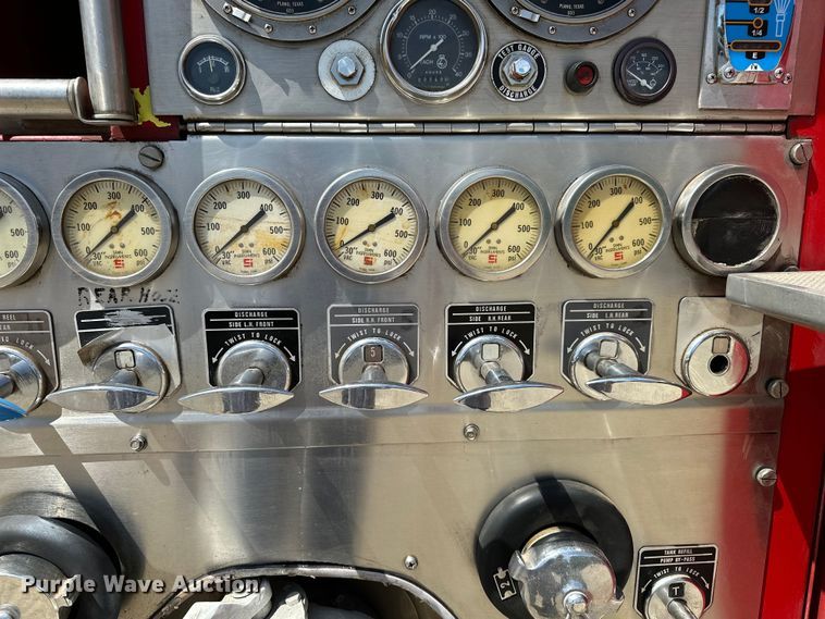 image for item EA4866 1984 American LaFrance fire truck