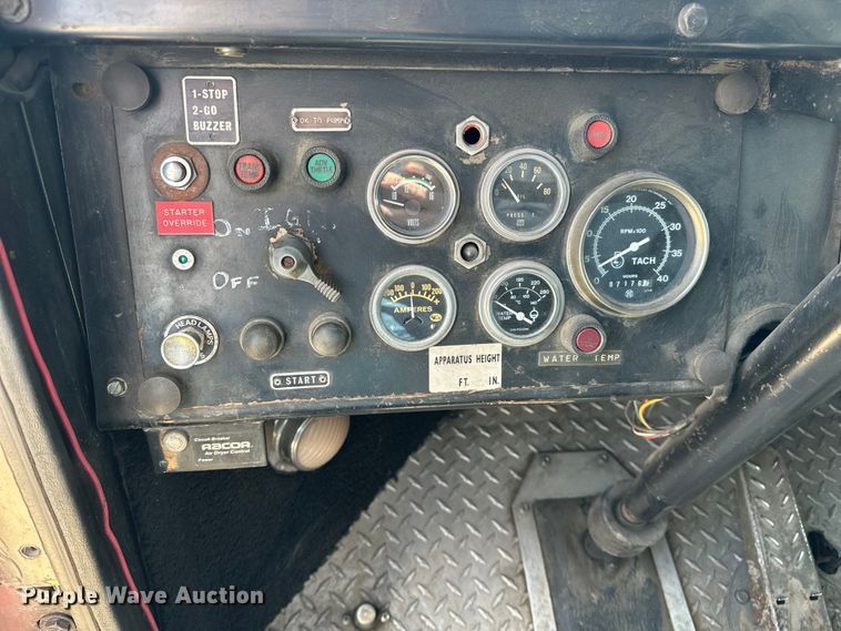 image for item EA4866 1984 American LaFrance fire truck