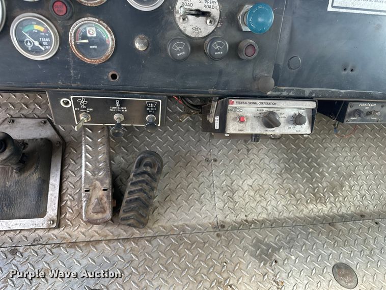 image for item EA4866 1984 American LaFrance fire truck