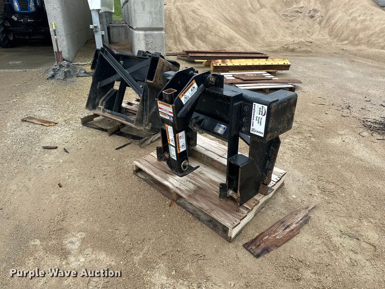 image for item EA4904 (2) Henke snow plow mounts