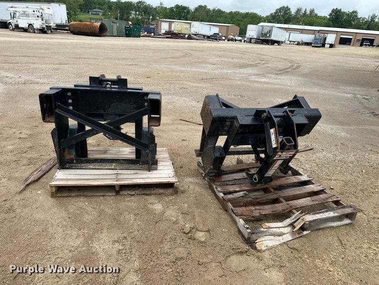image for item EA4904 (2) Henke snow plow mounts
