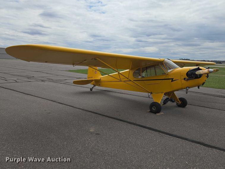 image for item EB1427 1945 Piper Cub J3C-65 airplane