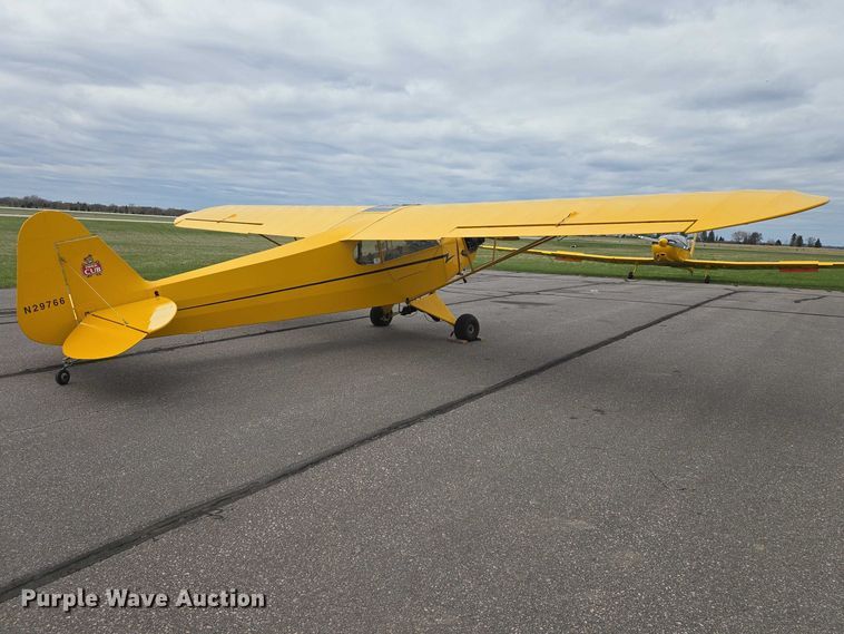 image for item EB1427 1945 Piper Cub J3C-65 airplane