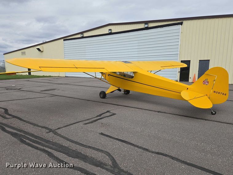 image for item EB1427 1945 Piper Cub J3C-65 airplane