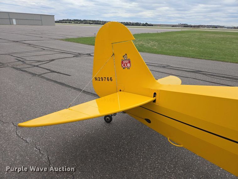image for item EB1427 1945 Piper Cub J3C-65 airplane