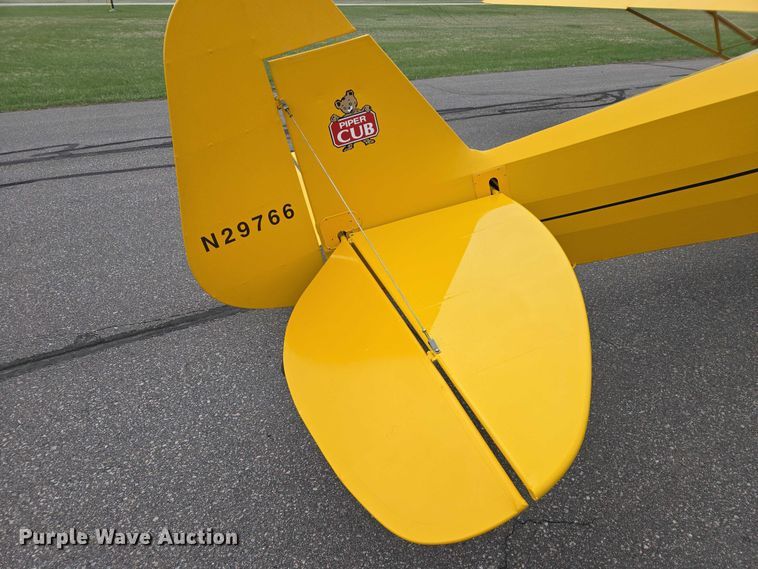 image for item EB1427 1945 Piper Cub J3C-65 airplane