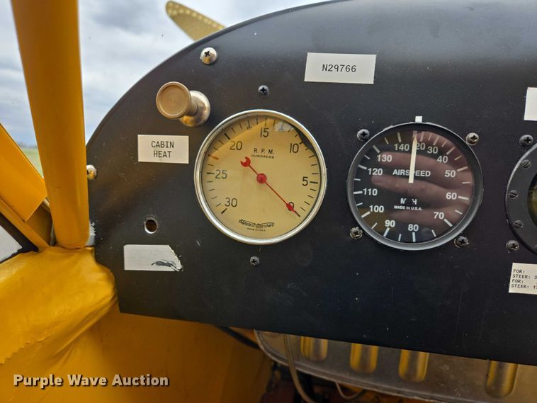 image for item EB1427 1945 Piper Cub J3C-65 airplane