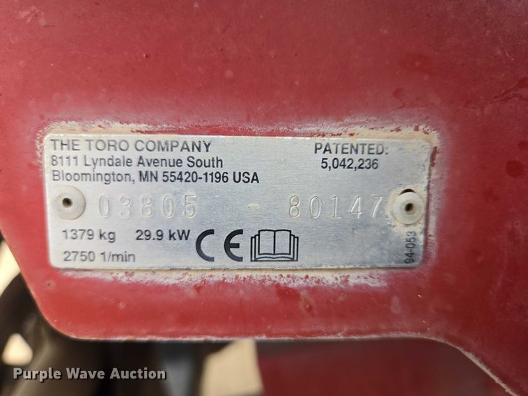 image for item EB1433 Toro Reelmaster 6700D reel mower