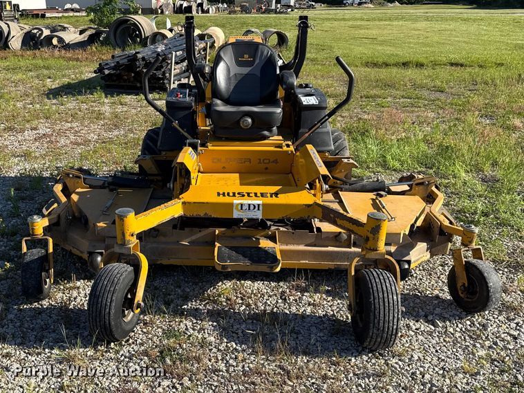 image for item EC4596 Hustler Super 104 ZTR lawn mower