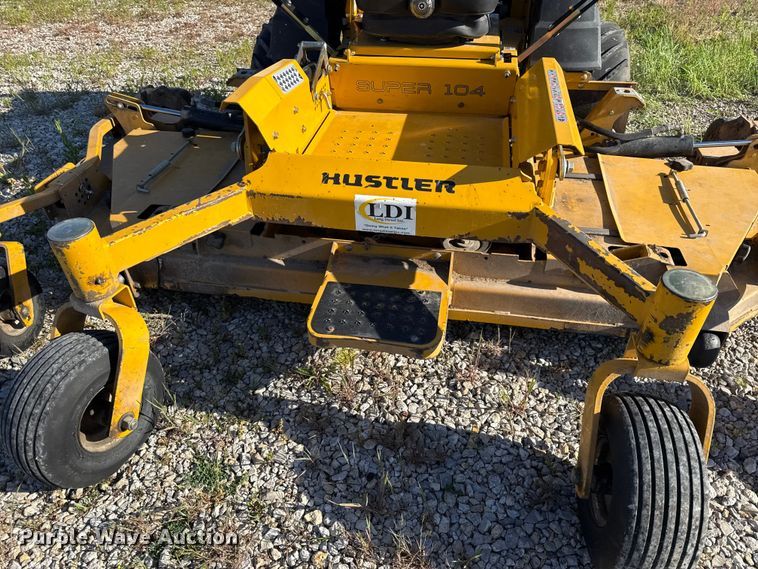 image for item EC4596 Hustler Super 104 ZTR lawn mower