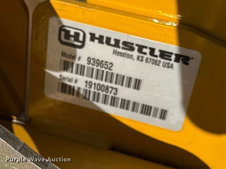 image for item EC4596 Hustler Super 104 ZTR lawn mower